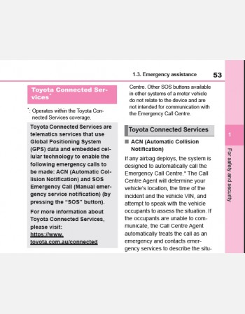 toyota kluger 2023-2024 owners manual